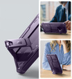 Armored case for Samsung Galaxy S25+ Plus, Dexnor Full Body (Two Frames), purple