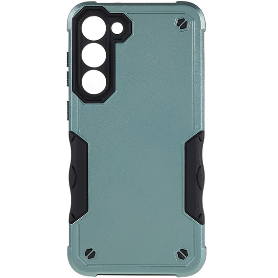 Armored case for Samsung Galaxy S23 Plus, Dual-Layer, green