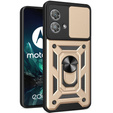 Case for Motorola Edge 40 Neo, CamShield Slide, gold
