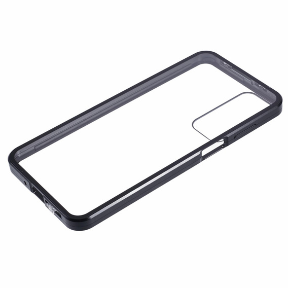 Case for Samsung Galaxy A16, Magnetic Dual Glass, black