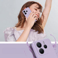 Case for Xiaomi Redmi Note 14 4G, Silicone Lite, purple