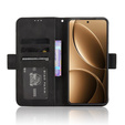Flip case for Xiaomi Poco F7 Ultra, Card Slot, black