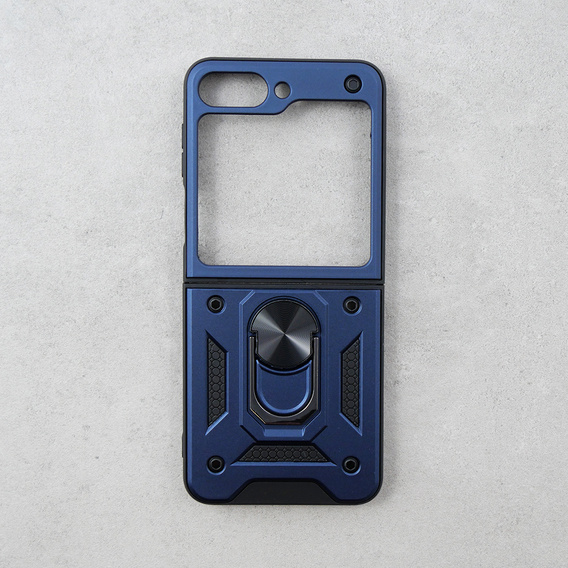 Armor Case for Samsung Galaxy Z Flip5 5G, Nox Case Ring, blue