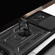 Case for Realme 9i / Oppo A96, CamShield Slide, black