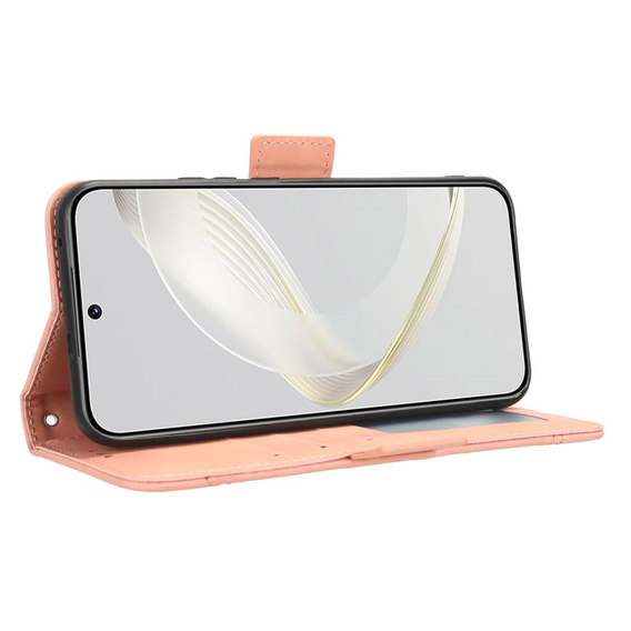 Flip case for Huawei Nova 11, Card Slot, pink