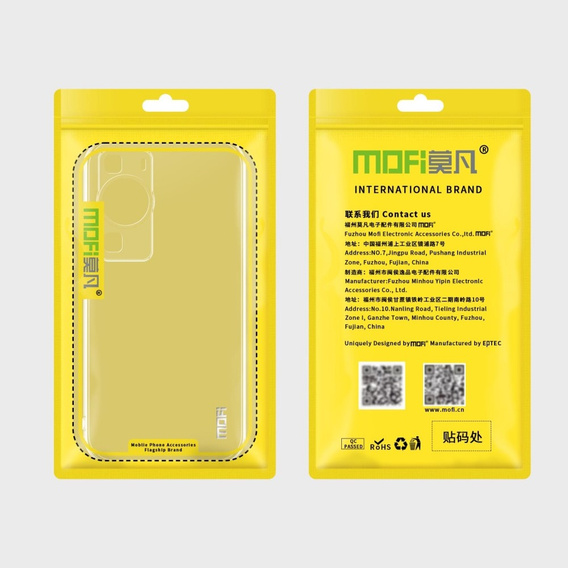 MOFI Case for Huawei P60 / P60 Pro, thin, transparent