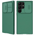 Case for Samsung Galaxy S23 Ultra, Armored Nillkin, CamShield Pro, green