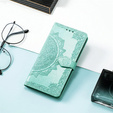 Flip case for Realme Note 50, Mandala, green