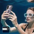 Case for iPhone 17, Waterproof IP68, SHELLBOX MagSafe, blue