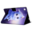 Case for Samsung Galaxy Tab A7 Lite, with flap, cat