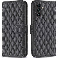 Flip case for Samsung Galaxy A15, Wallet, BINFEN COLOR, black