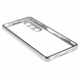Case for Sony Xperia 1 V, Magnetic Dual Glass, silver