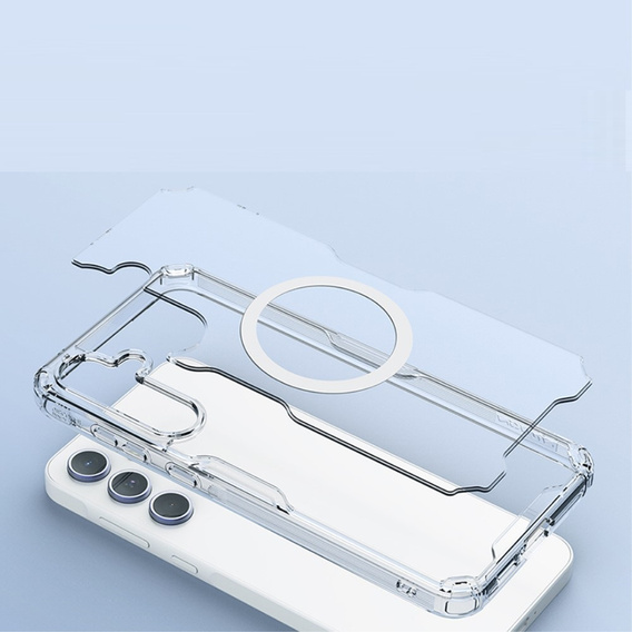 NILLKIN case for Samsung Galaxy A55 5G, Nature TPU, for Magsafe, transparent