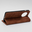 Case for OnePlus 11 5G, ERBORD Vintage, wallet with flap, brown