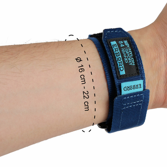 ERBORD MP84 Quickfit Nylon Strap for Garmin Fenix 5X/6X/6X PRO/7X (Size M/L)