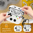 Retro console case with heart tag for AirPods Pro 3