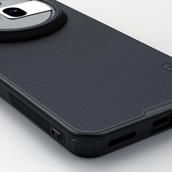 NILLKIN Case for Nothing Phone 3A Pro, Frosted Shield, for MagSafe, black