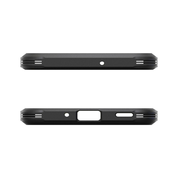 Spigen case for Samsung Galaxy A56 5G, Tough Armor Mag MagSafe, black + 9H Tempered Glass