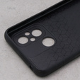 Case for Xiaomi Redmi 12C, ERBORD Business, with metal plate for car mounts, grey