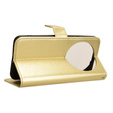 Flip case for Xiaomi 14 Ultra, Crazy Horse Wallet, gold