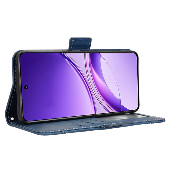 Flip case for Vivo V50 Lite 4G / 5G, Card Slot, dark blue