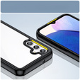 Case for Samsung Galaxy A14 4G/5G, Fusion Hybrid, transparent / black