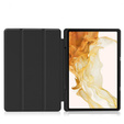 Case for Samsung Galaxy Tab S10+ Plus, Smartcase with stylus space, black