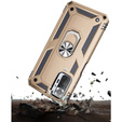 Armor Case for Xiaomi Redmi Note 10 Pro, Nox Case Ring, gold