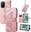 Flip case for Xiaomi Redmi A5, Butterfly, pink rose gold