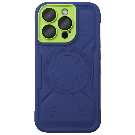 Case for iPhone 15 Pro Max, ERBORD Armor Mag, blue