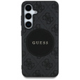 GUESS 4G Circle Classic Logo MagSafe case for Samsung Galaxy S25