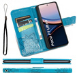 Flip case for Xiaomi Poco F7 Ultra, Butterfly, blue