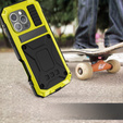 Armored case for iPhone 16 Pro, R-JUST, yellow
