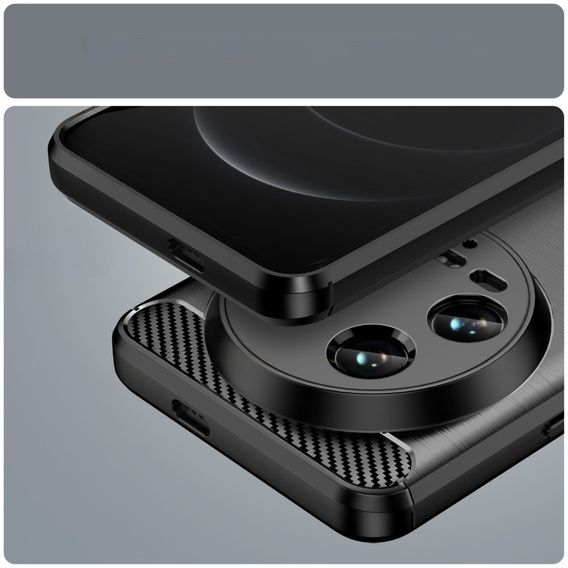 Case for Xiaomi 14 Ultra, Carbon, black