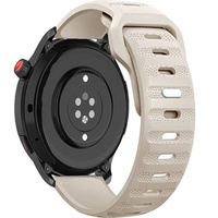 Silicone Universal Strap 22mm Dot Texture, cream