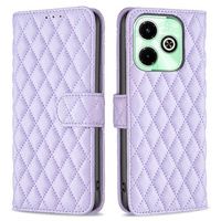 Flip case for Infinix Hot 40i, Wallet, BINFEN COLOR, purple
