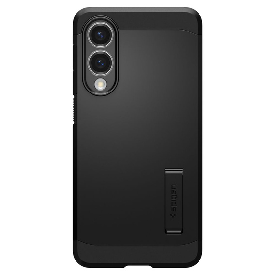 Spigen case for Samsung Galaxy S25 Edge, Tough Armor Mag MagSafe, black + 9H Tempered Glass