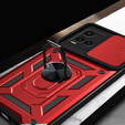 Case for Vivo Y21/Y21s/Y33s, CamShield Slide, red