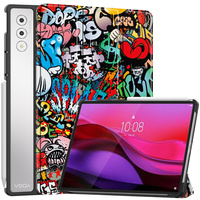 Case for Lenovo Yoga Tab Plus, Smartcase, graffiti