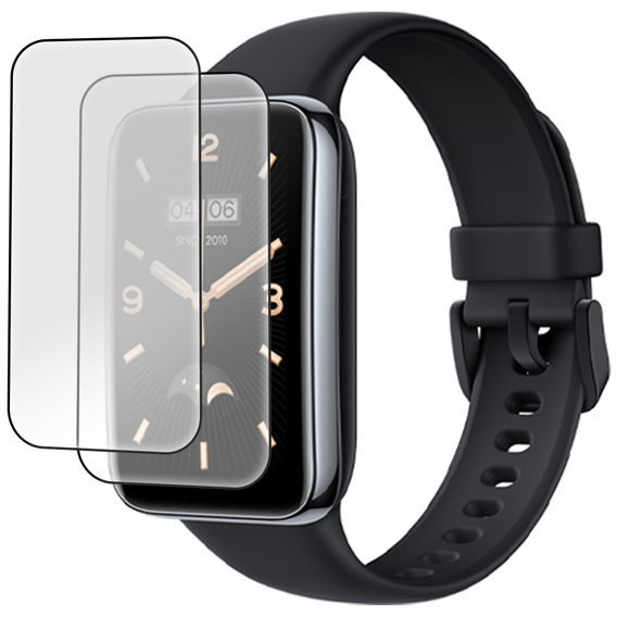 2x ERBORD Hybrid Glass for Xiaomi Smart Band 8 Pro
