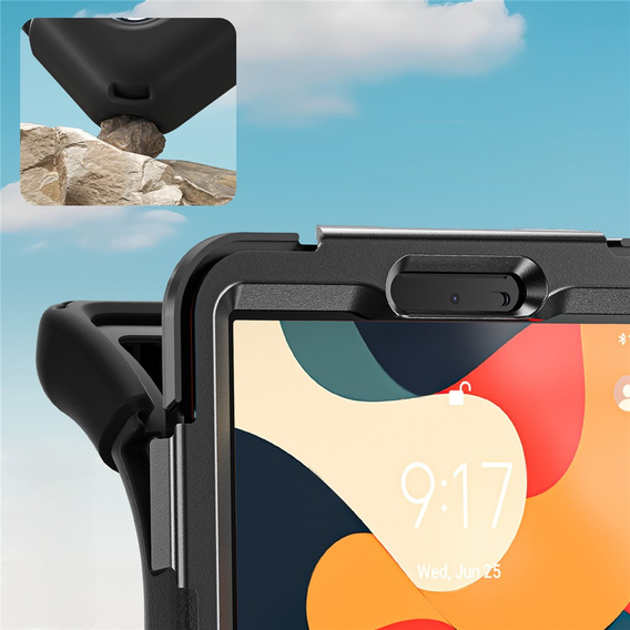 Armoured case with stand and shoulder strap for Lenovo Tab One