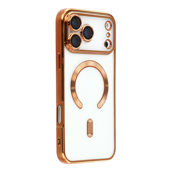 Electro MagSafe case for iPhone 17 Pro, orange