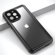 IP68 Waterproof Case for iPhone 13 Pro Max, Redpepper Pro, black