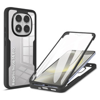 Case for Xiaomi Redmi Note 14 Pro 5G, Shockproof, with film, black