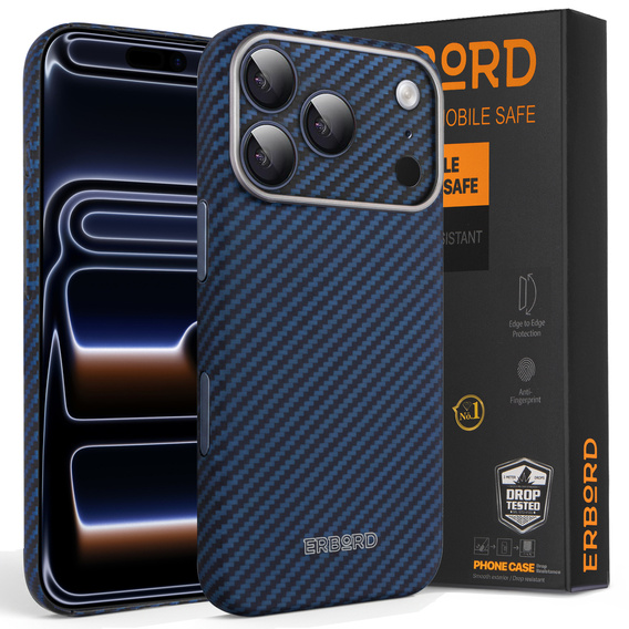 ERBORD Full Kevlar MagSafe Case for iPhone 17 Pro