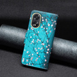 Flip case for Oppo A38 4G / Oppo A18 4G, Wallet, Sakura blue