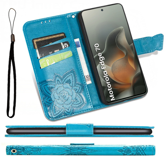 Butterfly flip case for Motorola Edge 70
