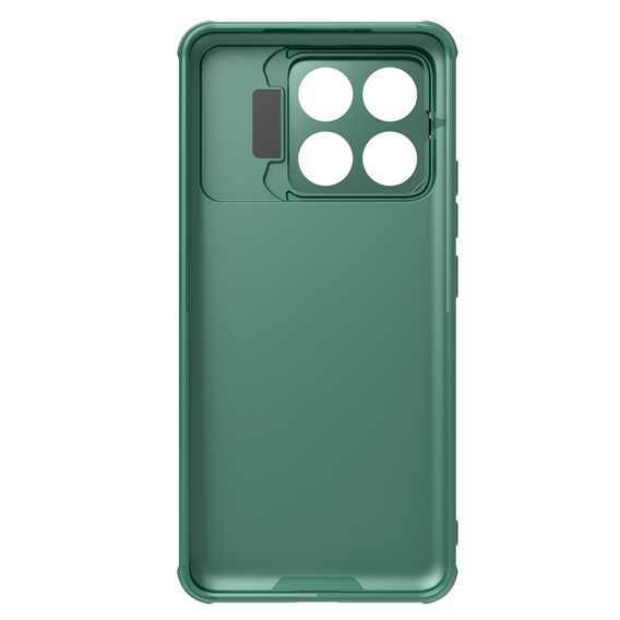 Case for Xiaomi Poco F6 Pro, armored Nillkin, CamShield Prop, green