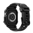 Spigen Rugged Armor Pro V2 strap with case for Apple Watch 10/11 42mm