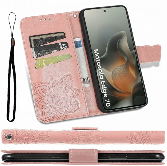 Butterfly flip case for Motorola Edge 70